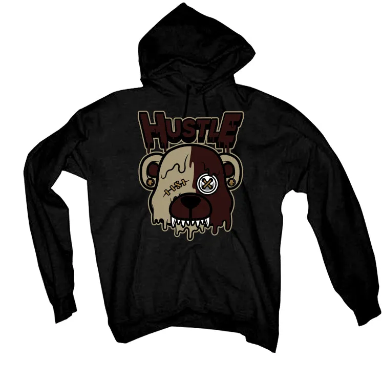 Air Jordan 7 “Black Olive” Black T-Shirt (Hustle Bear)