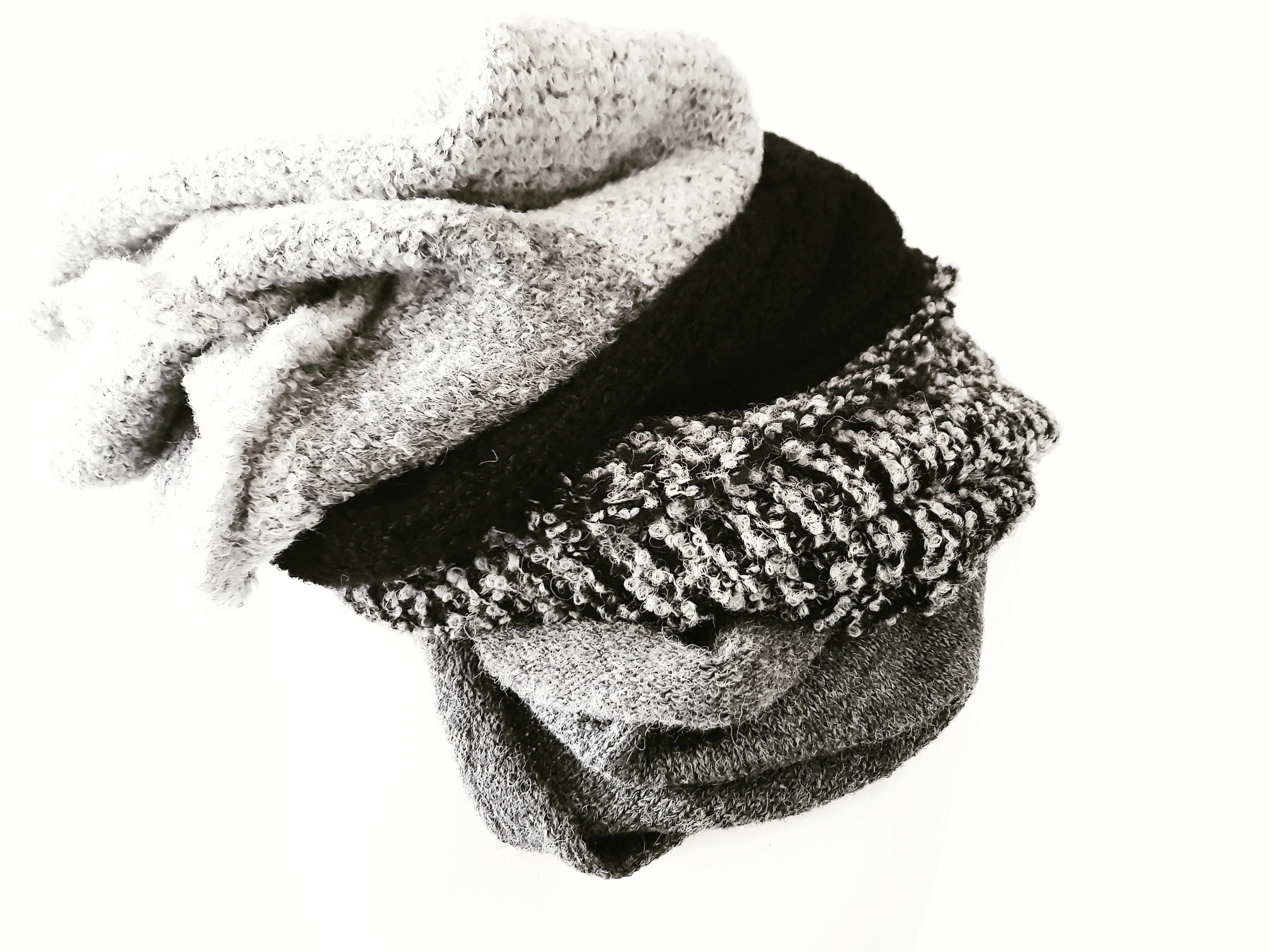 Alpaca snood collar