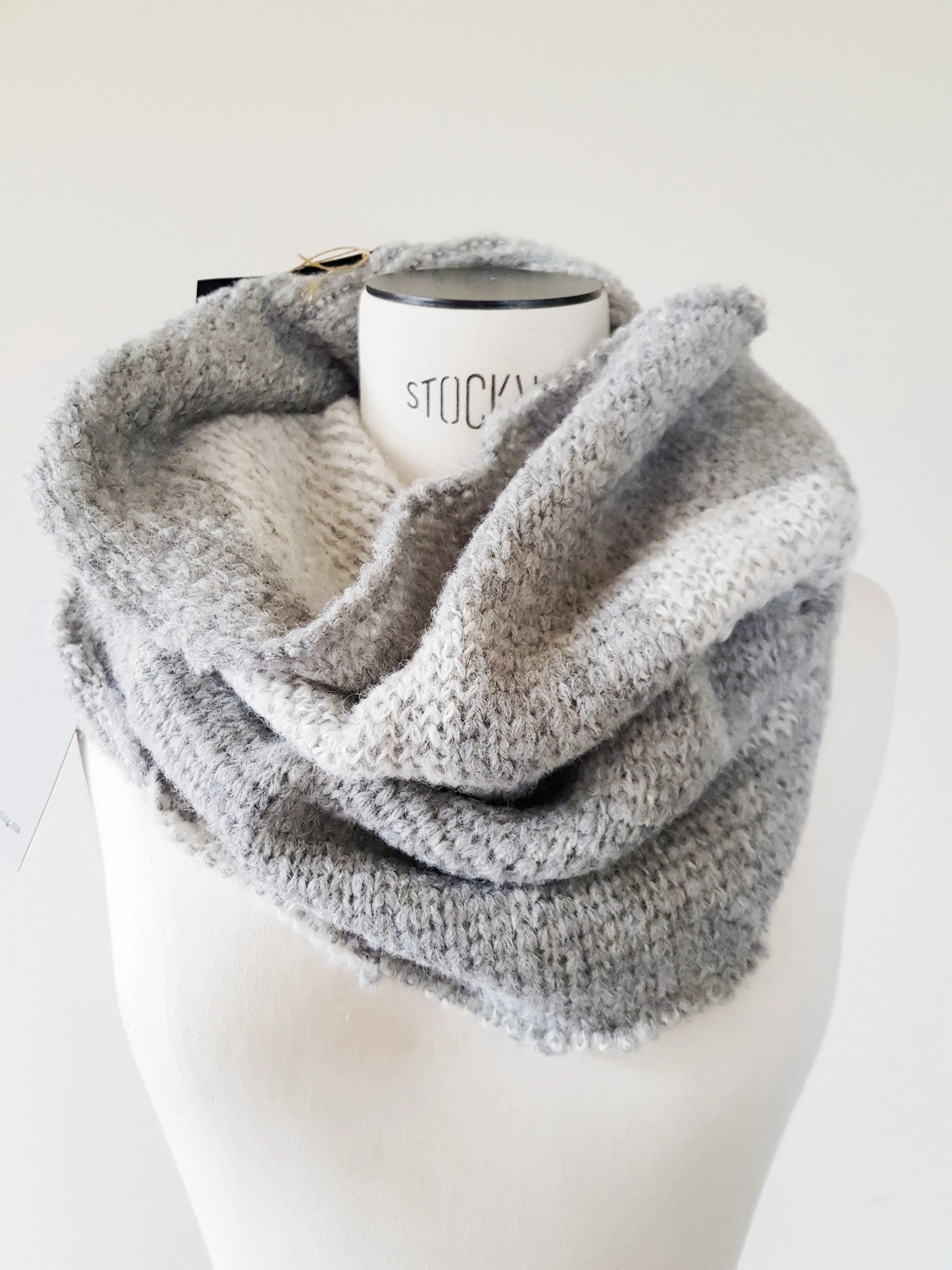 Alpaca snood collar