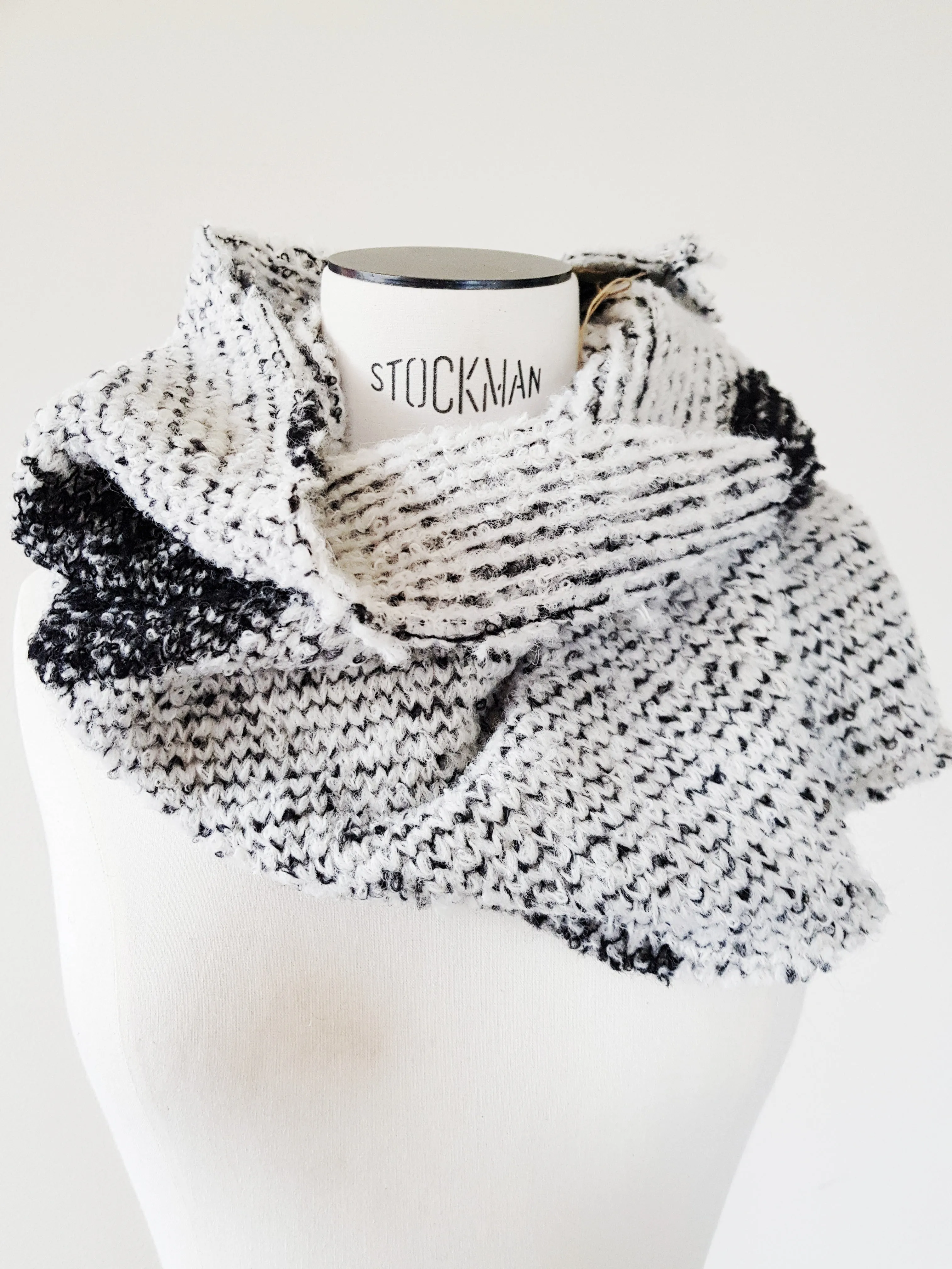 Alpaca snood collar