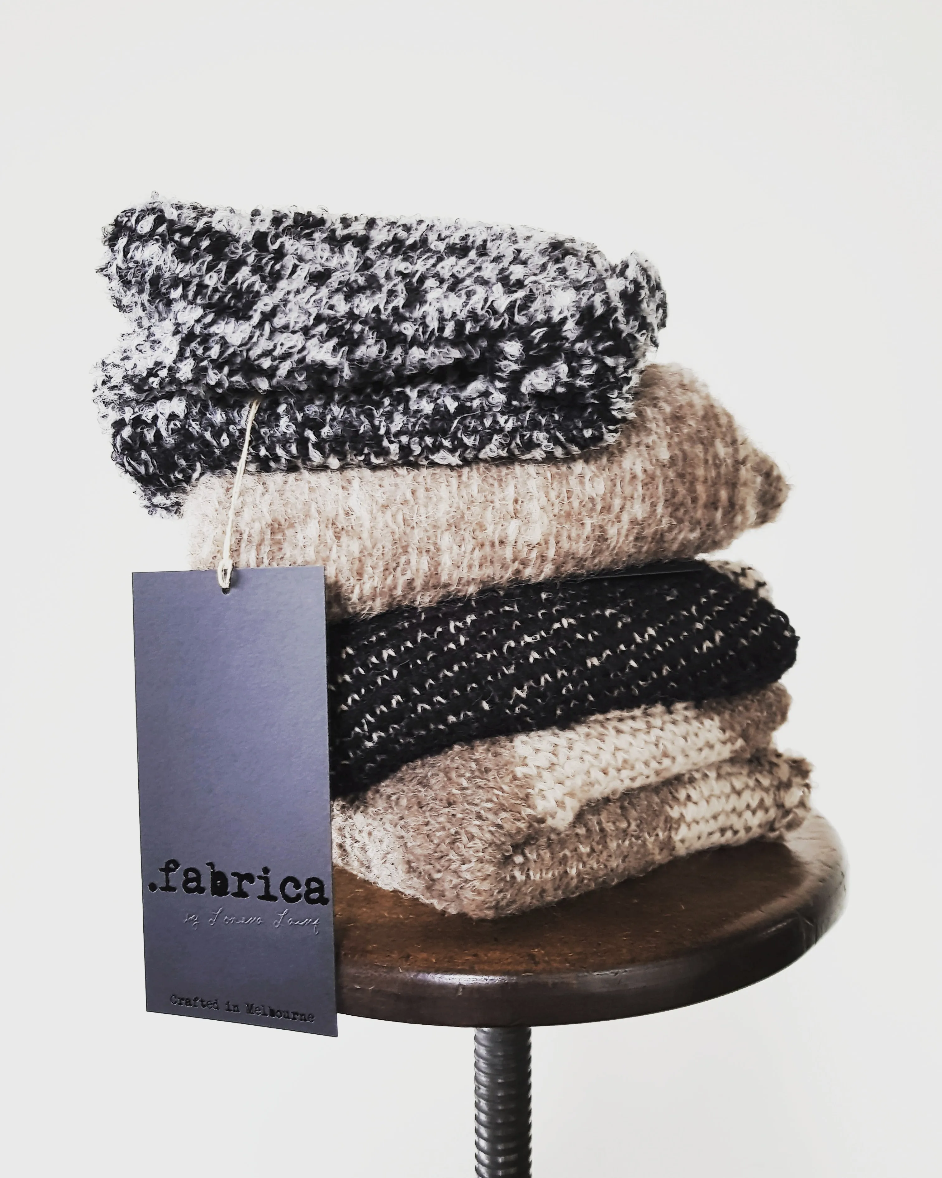 Alpaca snood collar