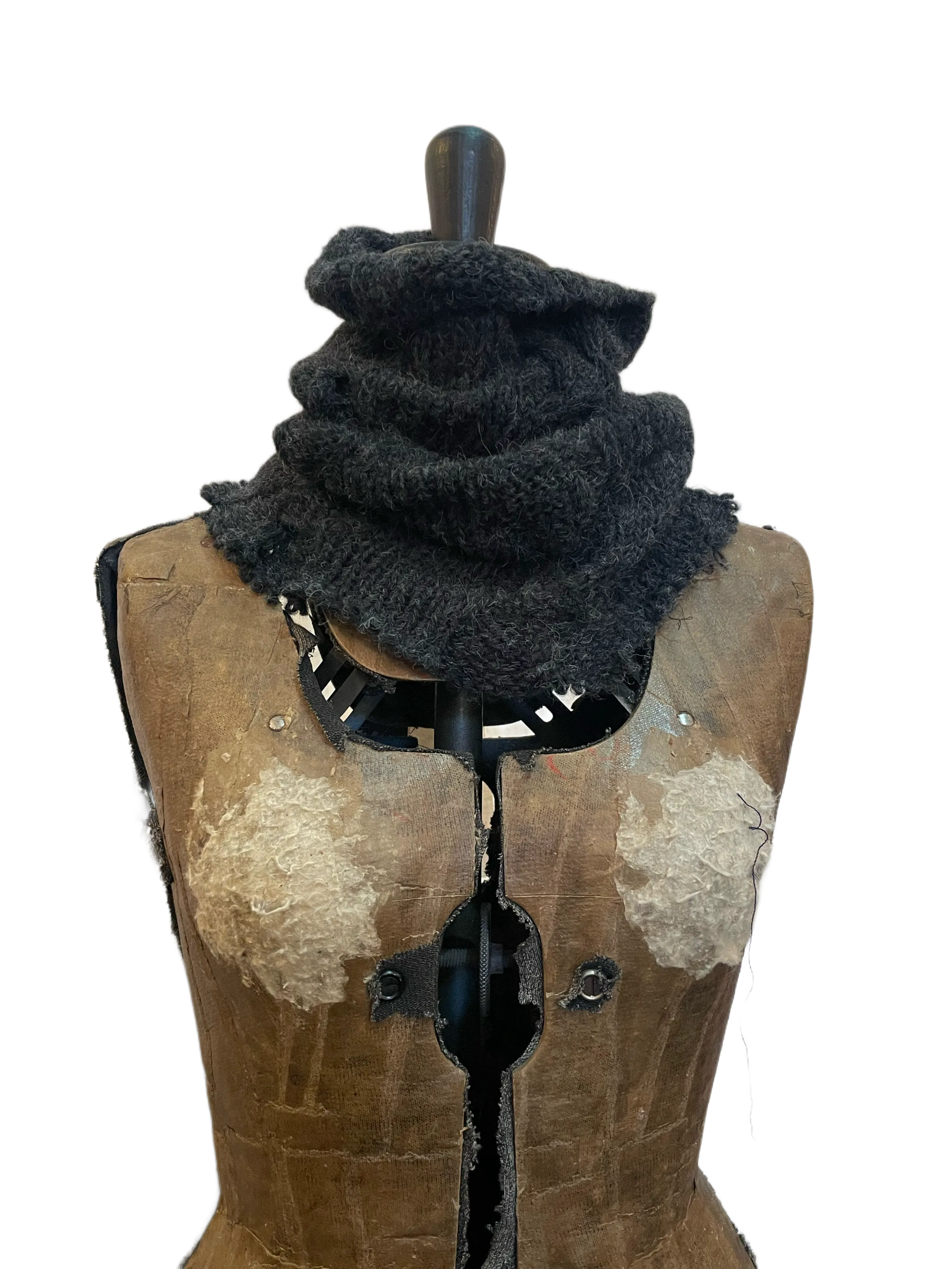 Alpaca snood collar