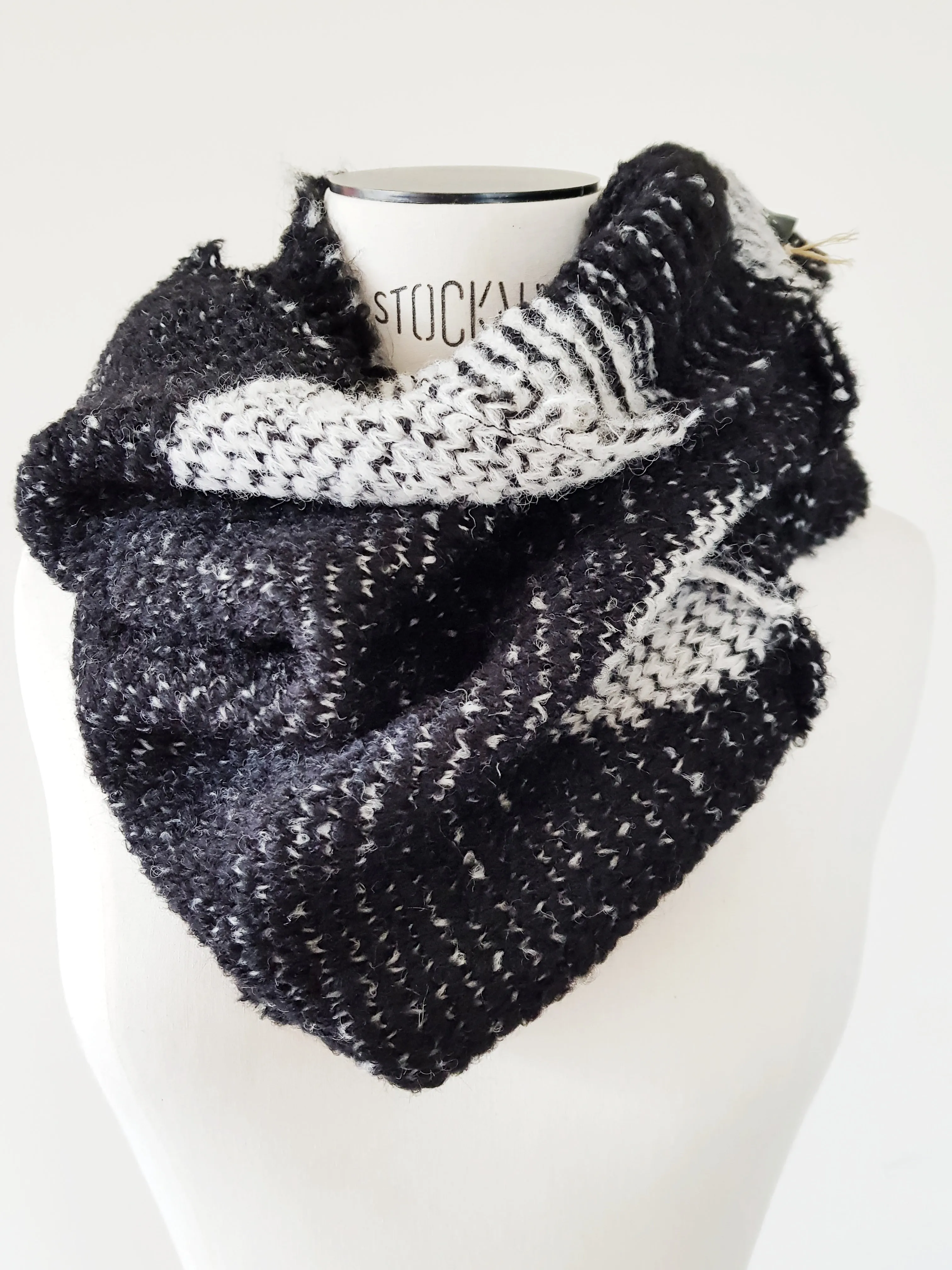 Alpaca snood collar