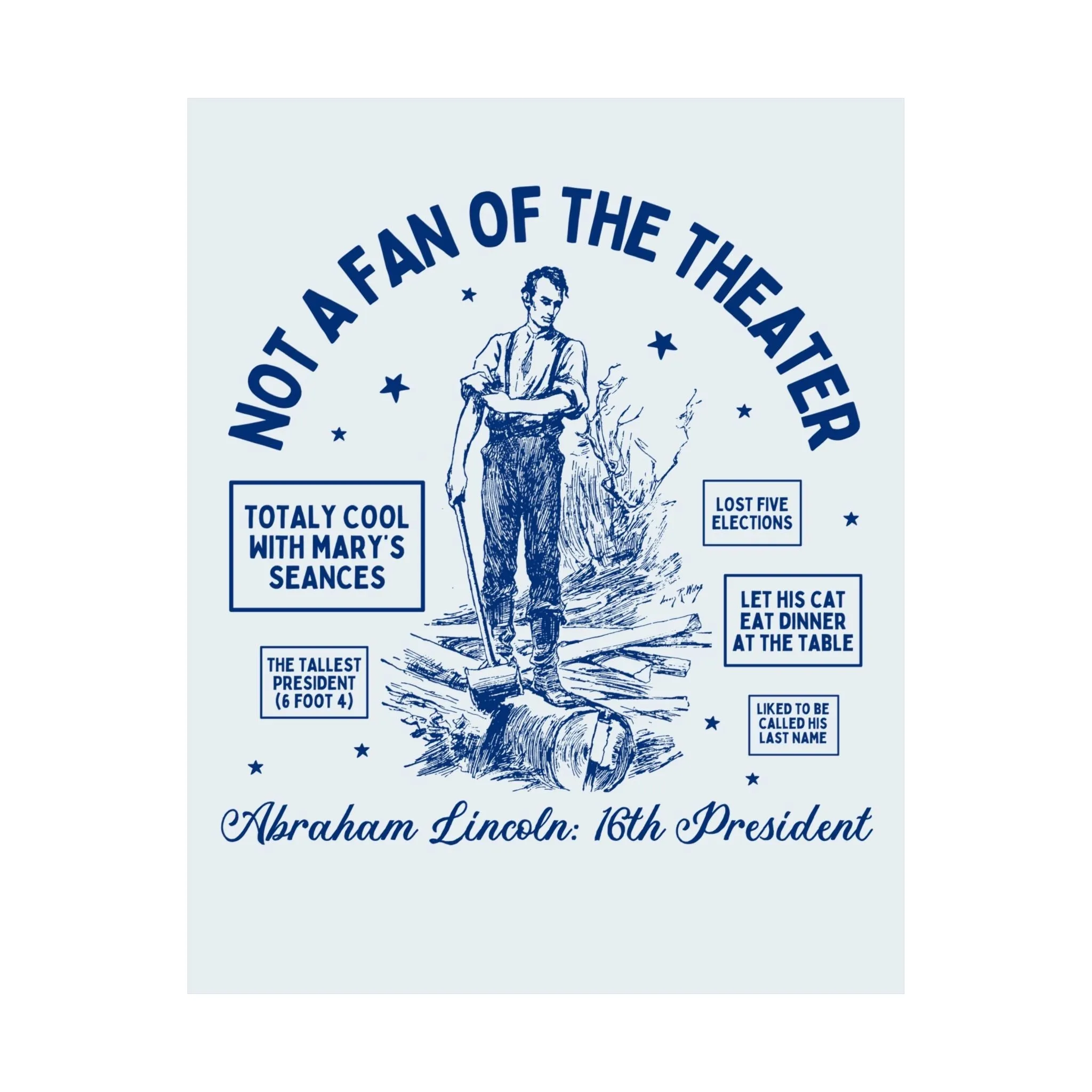 American History Poster Print: Abraham Lincoln