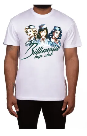 BBC Bleach White BB Take Flight SS Tee (841-7207)