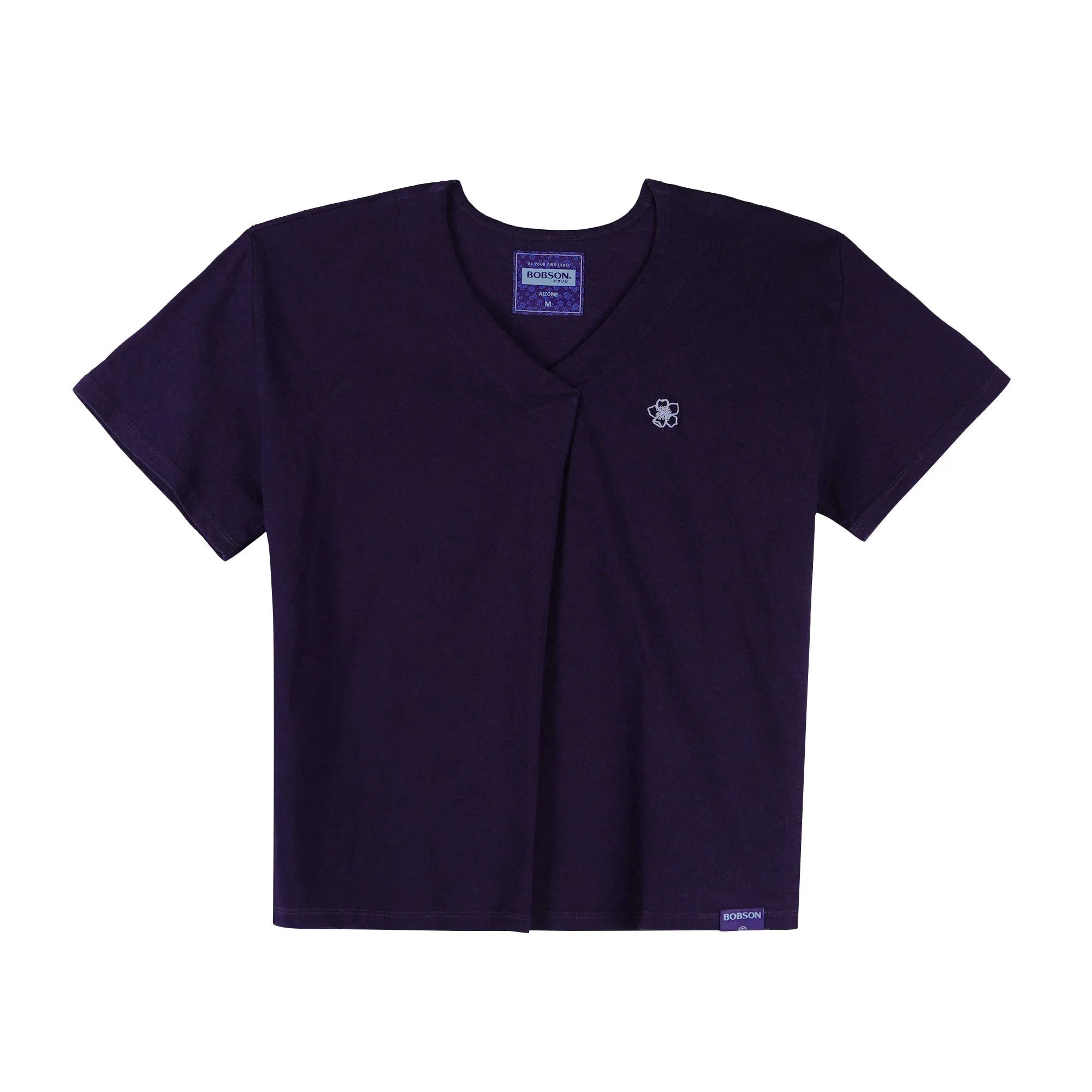 Bobson Japanese Ladies Basic Tees Boxy Fit 139923 (Raw Wash)