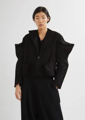 Brushed Cotton Origami Jacket