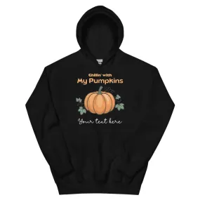 Chic Pumpkins Hoodie Unisex Fashion