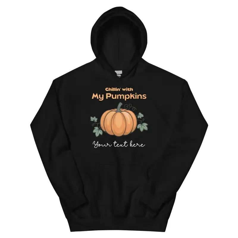 Chic Pumpkins Hoodie Unisex Fashion