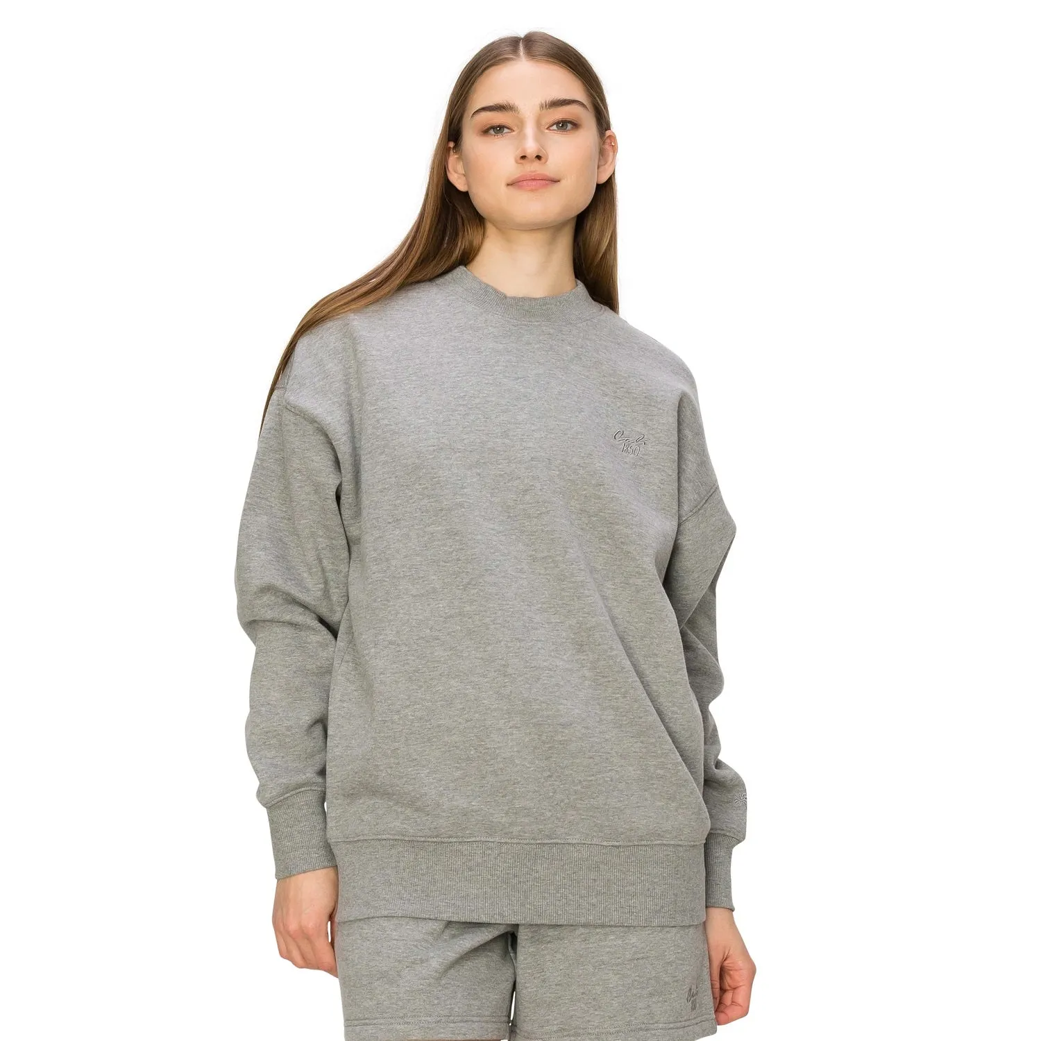 Cloud Fleece Crewneck Sweatshirt - Heather Dove Grey