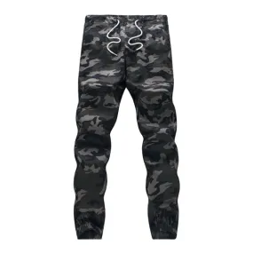 Cotton Mens Jogger Autumn Pencil Harem Pants Men Camouflage Military Pants Loose Comfortable Cargo Trousers