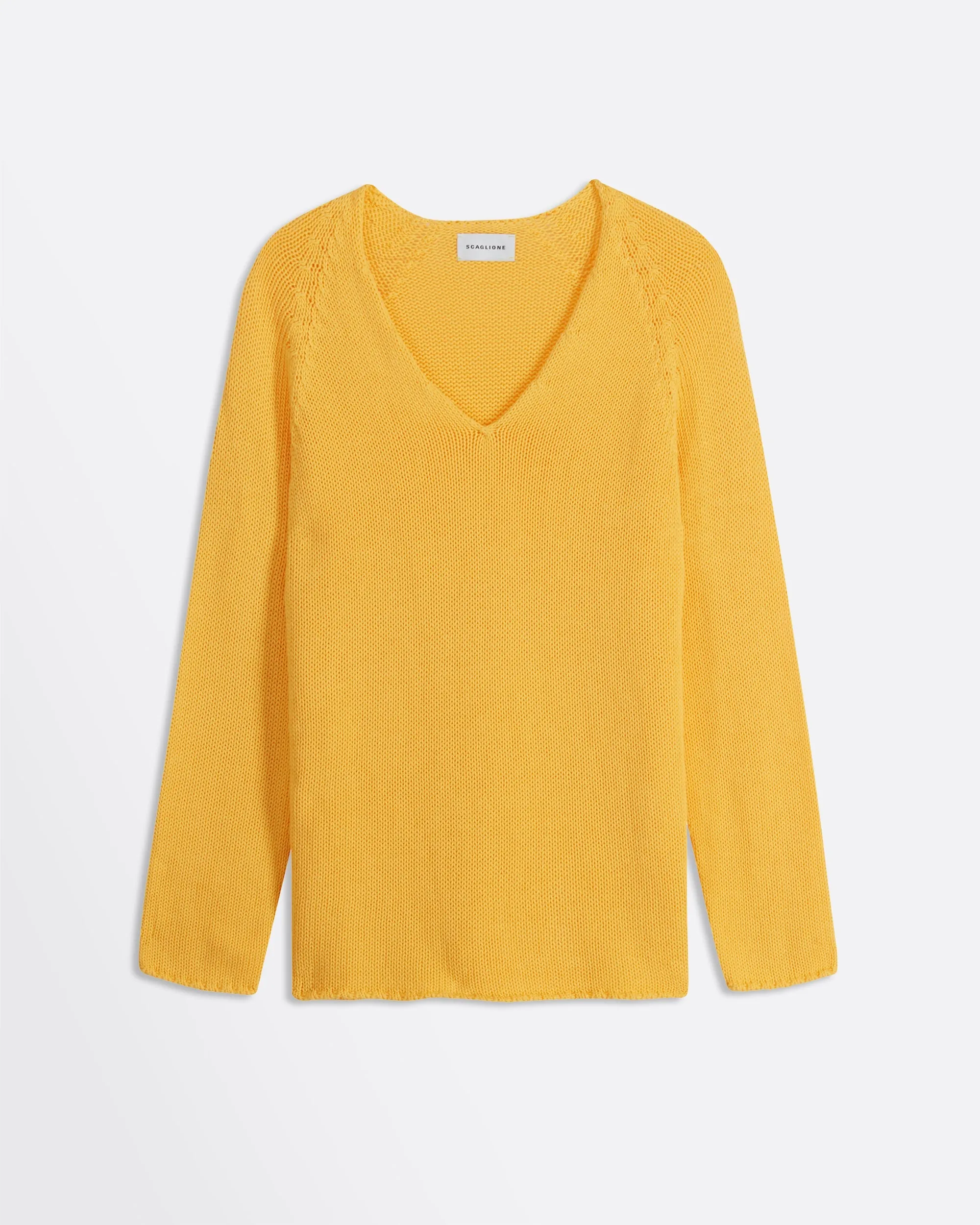 DIC075 V NECK RAGLAN SEAMLESS COTTON