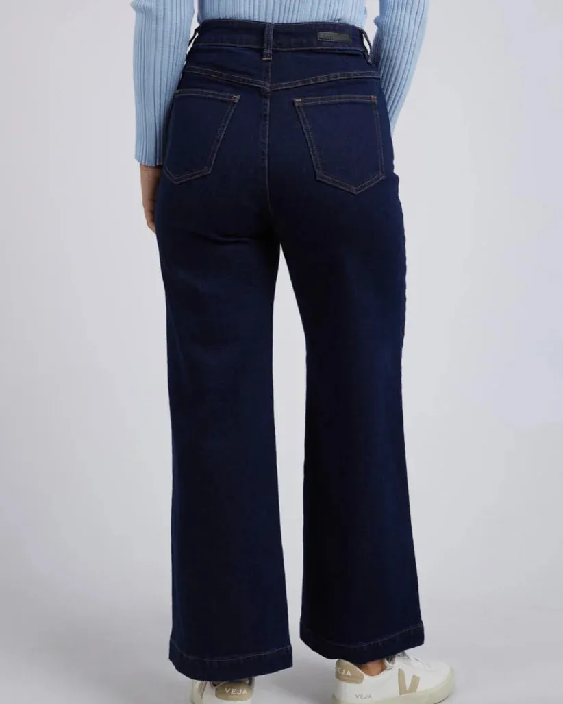 Foxwood SARAH WIDE LEG JEAN | indigo