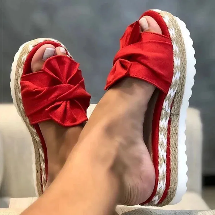 Francesca - Elegant Wedge Sandals for Women