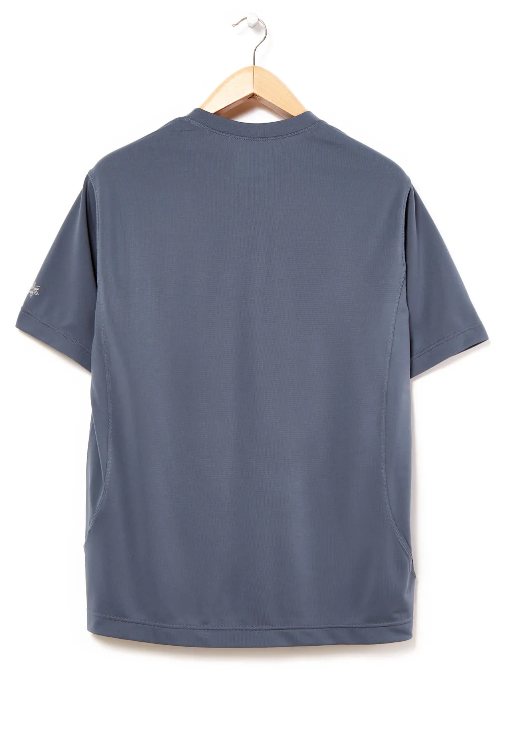 Goldwin Men's WF-Quick Dry T-Shirt - Foggy Gray