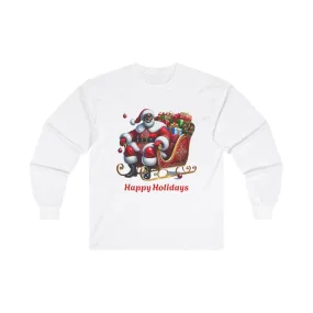 Happy Holidays Unisex Ultra Cotton Long Sleeve Tee