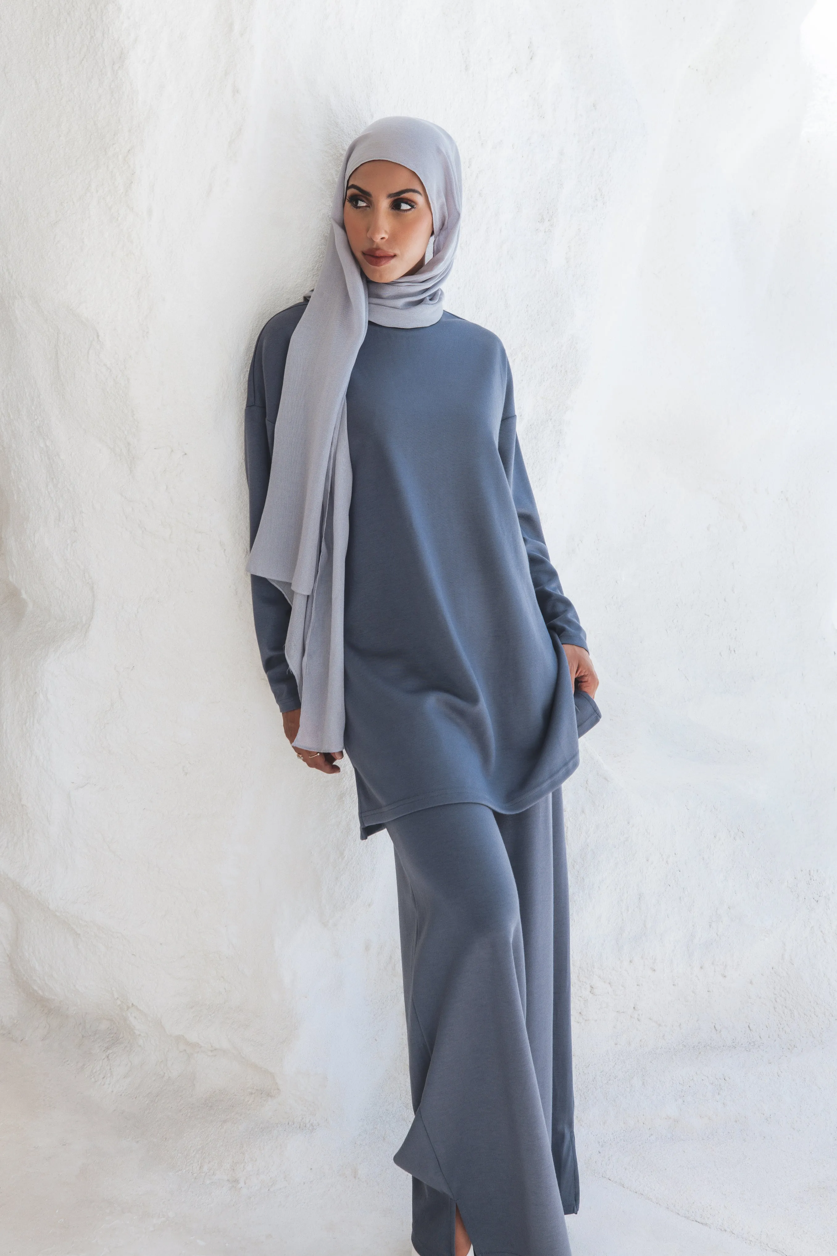 Inaya Sweater/Pants Set - Blue