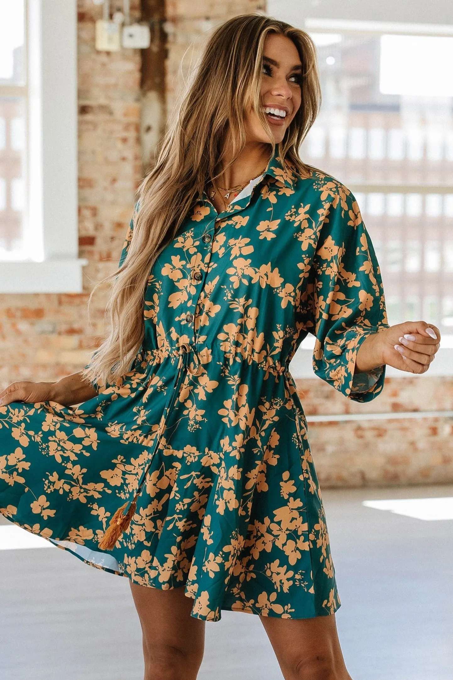 Kodi Floral Short Dress | S-XL | PRE ORDER