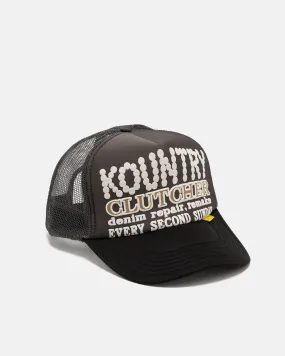 KOUNTRY PEARL CLUTCHER Truck Cap GreyxBlack