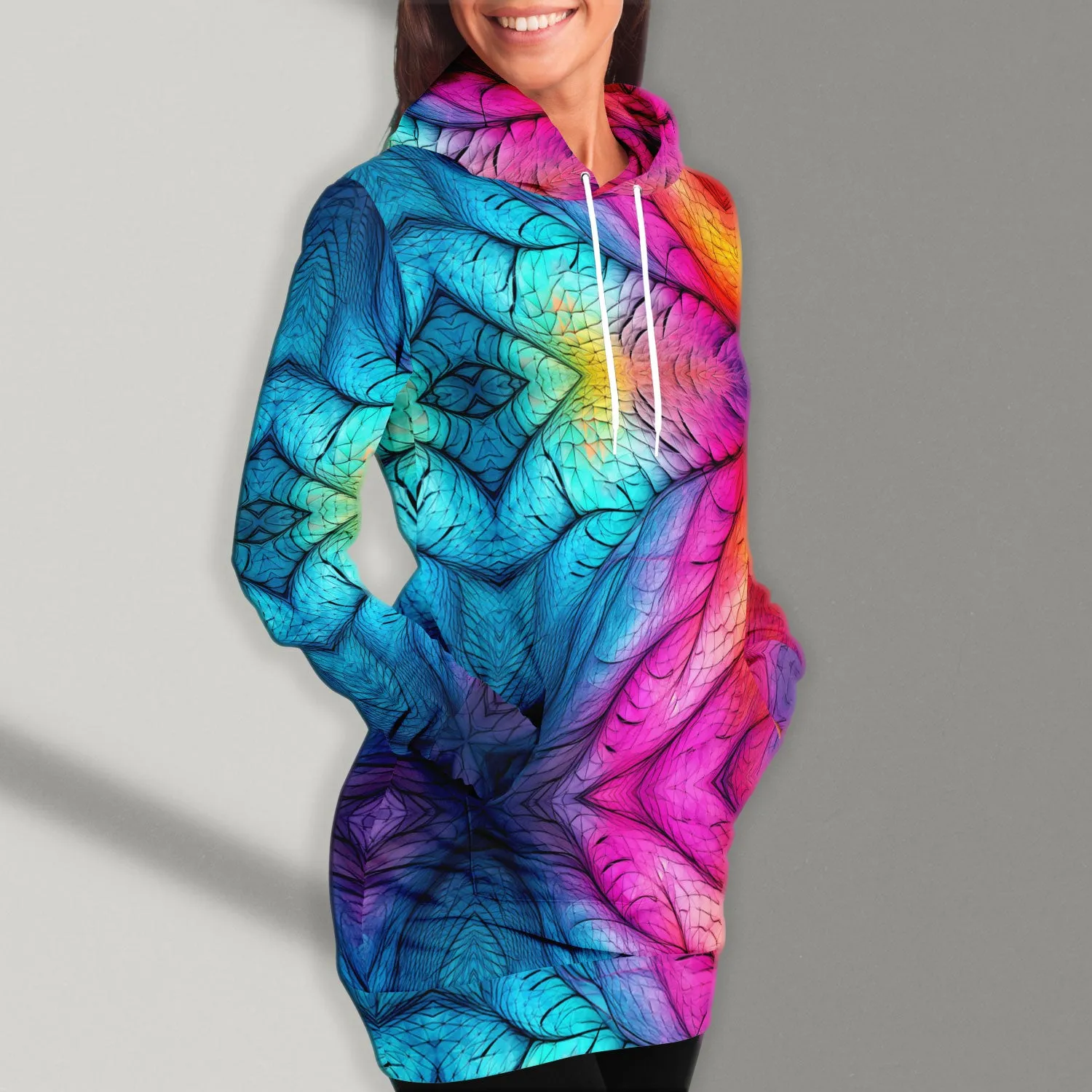 Longline Hoodie Almost Unreal