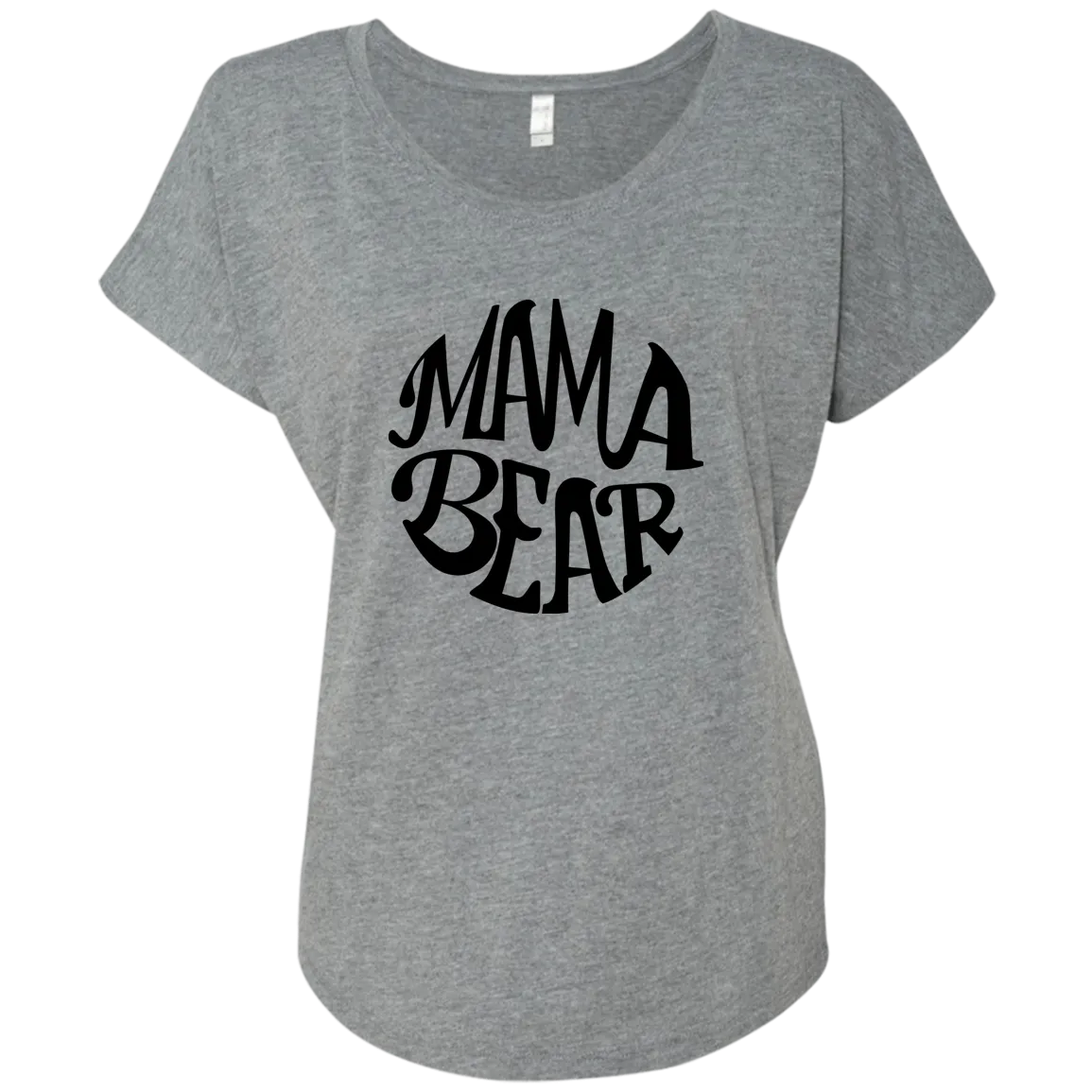 Mama Bear Triblend Dolman Sleeve