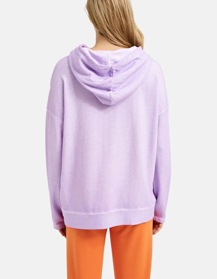 Milano Violet Hooded Sweatshirt