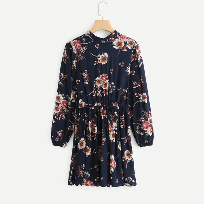 Modest Floral Women Dress