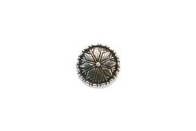 Norwegian Pewter Star Rose 20mm