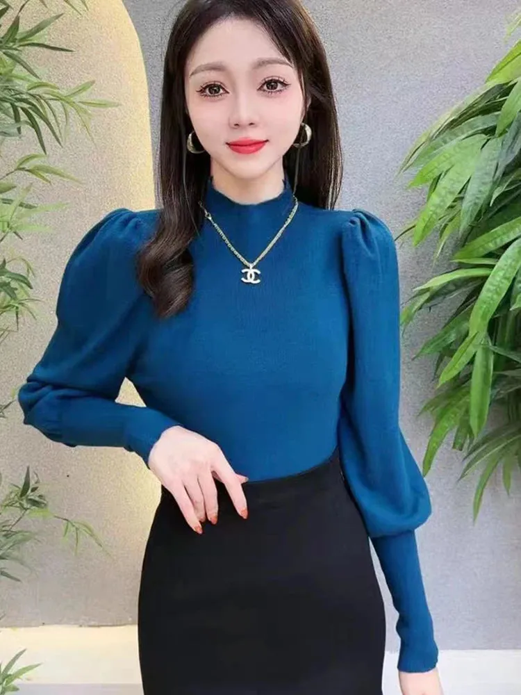 Ophelia - Elegant Turtleneck Sweater for Women