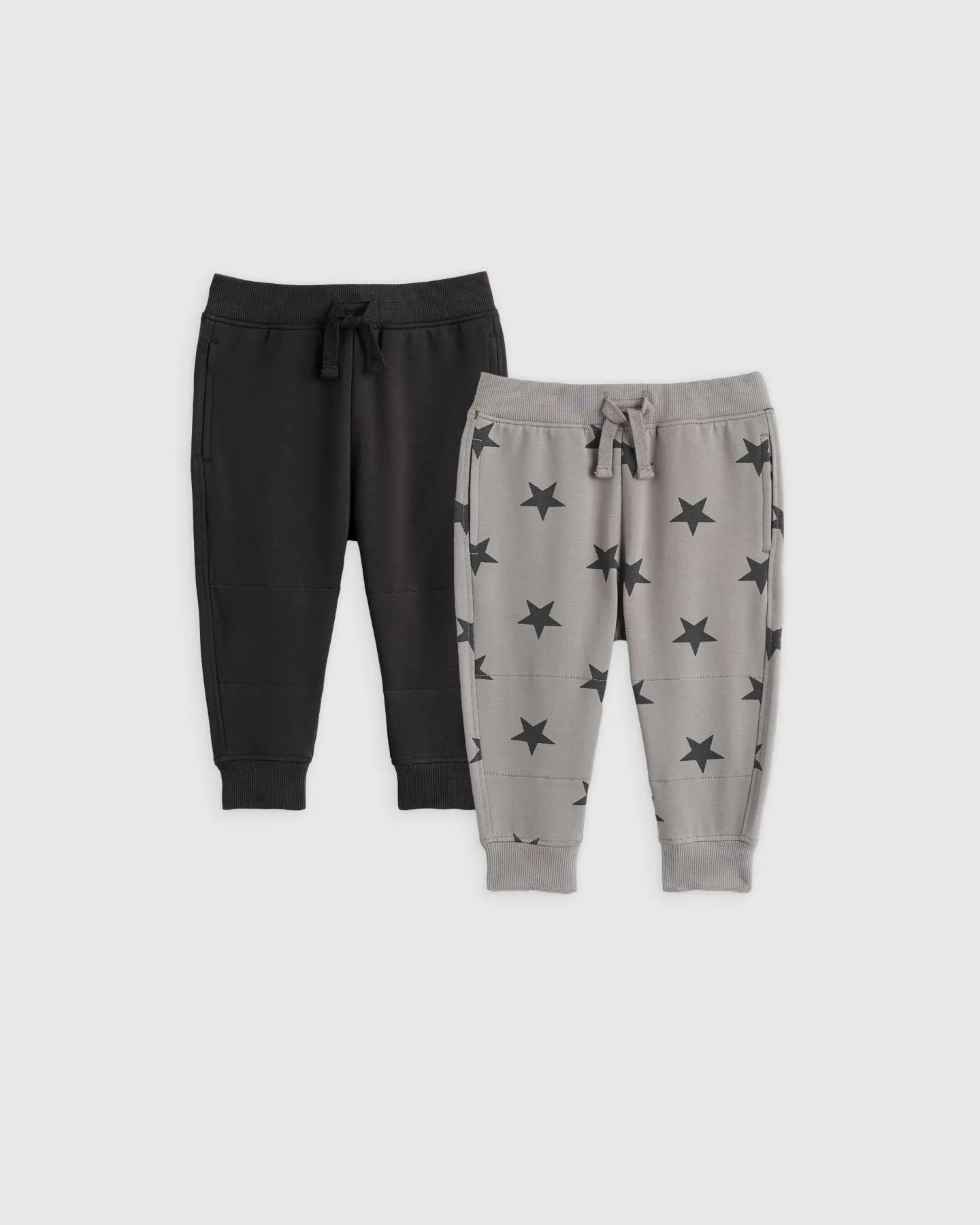 Organic Cotton French Terry Joggers 2-Pack