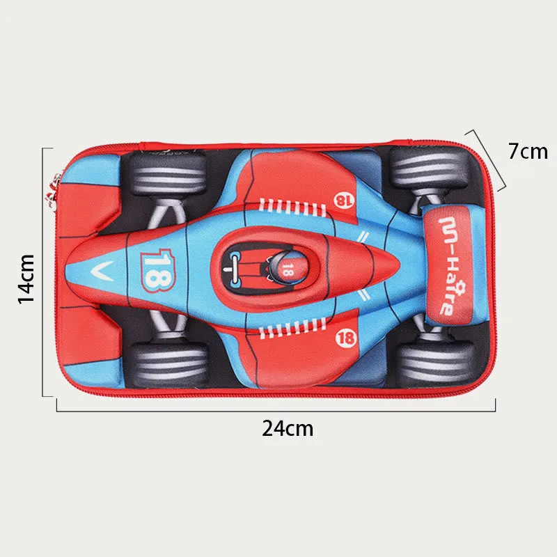 Pencil Case For Men Kids Creative Motor Shape School Case