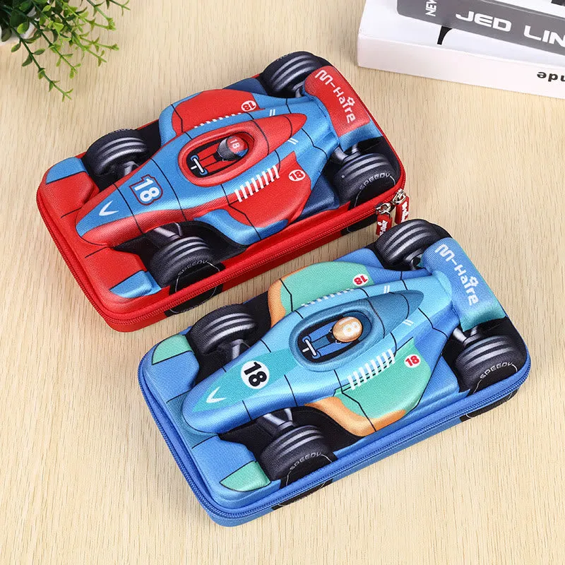 Pencil Case For Men Kids Creative Motor Shape School Case