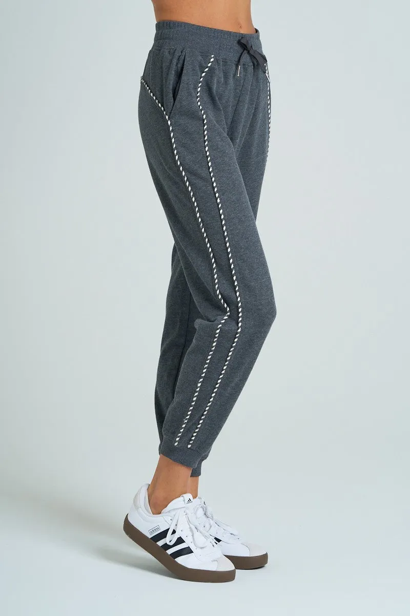 Piping Jogger Pants