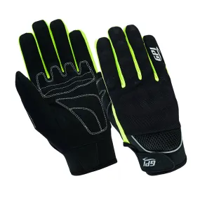 Premium Comfortable Motorcycle Flourosent/Black Gloves