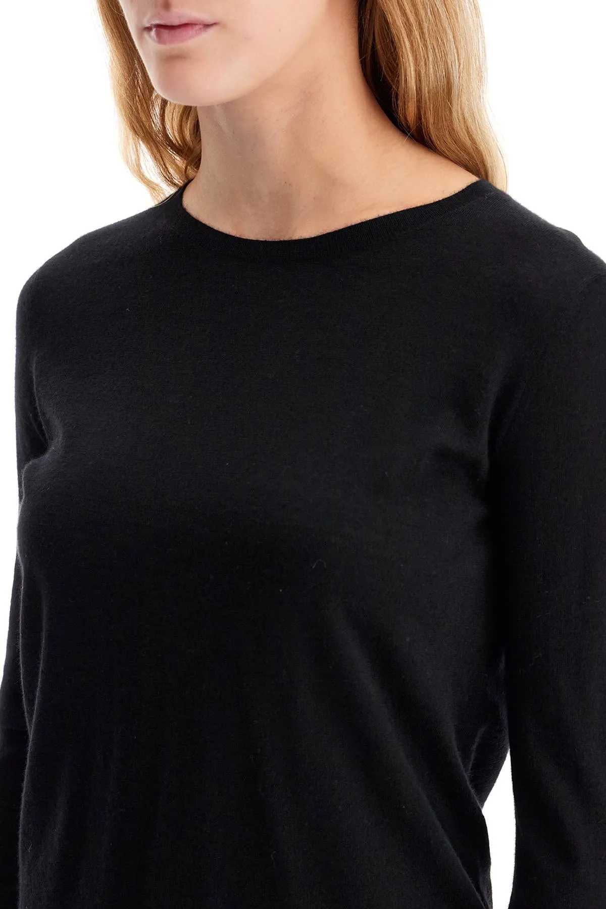 Pullover Alba in cashmere 2024036 BLACK
