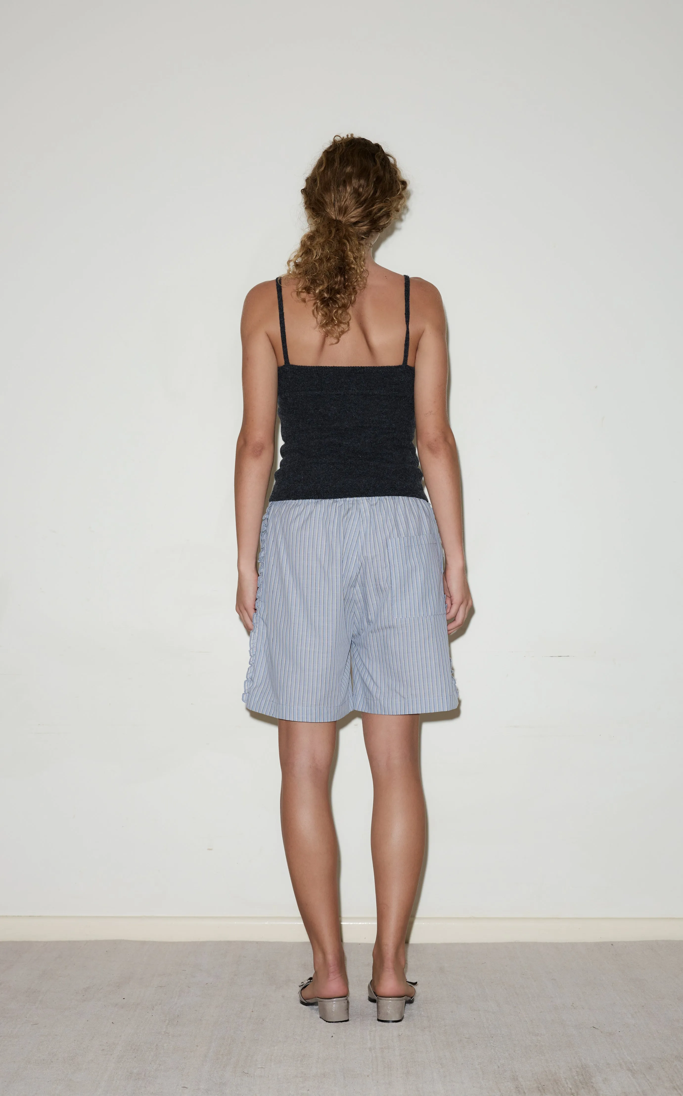Simple KNIT Top - Charcoal
