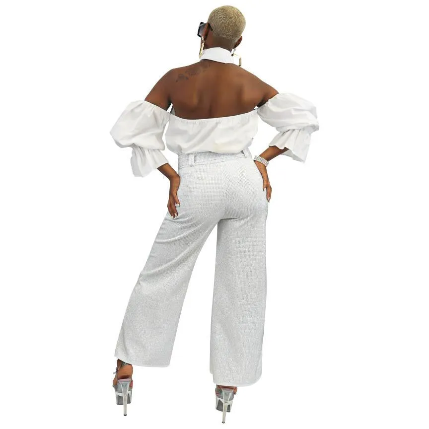 SPARKLE ankle length pant