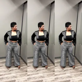SPARKLE ankle length pant